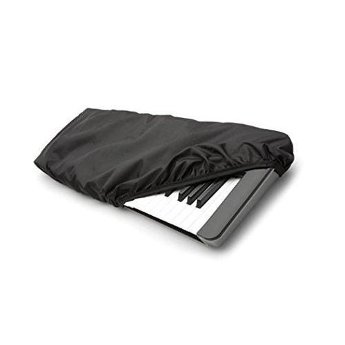  Maloney StageGear Covers Maloney StageGear Piano Keyboard Dust Cover for 49 Key Keyboards - Reversible Black Nylon Keeps it Free from Dust, Dirt, Moisture; Silver Reflective Material Protects from Sun - Sm