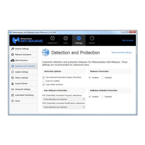  Malwarebytes Anti-Malware Premium 3.0 - 3 PCs / 1 Year