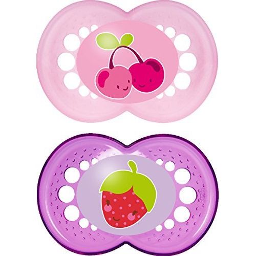  Mam Uk MAM 6+ Months Yummy Soothers (Pink) by MAM UK