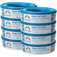 [아마존베스트]Amazon Brand - Mama Bear Diaper Pail Refills for Diaper Genie Pails, 2160 Count (Pack of 8)