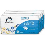 [아마존베스트]Amazon Brand - Mama Bear Diapers Size 3, 160 Count, Bears Print (4 packs of 40)