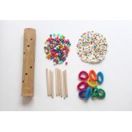 MamaMayI Brain-Storm : DIY Build a Rainstick Experiment Kit - All Natural Wood Toy - Science and Development - Bamboo - Big Kid Toy - Christmas Gift
