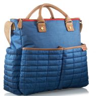 Diaper Bag- by Maman - with Matching Changing Pad - Stylish Designer Tote for Moms - for Baby Boys...