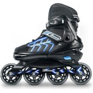 MammyGol Adjustable Inline Skates for Adults and Teen, Safe and Durable Roller Skates with Giant Wheels,High Performance Skates for Girls and Boys,Men and Women