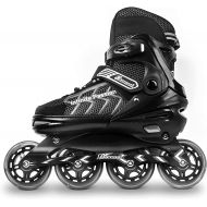 MammyGol Adjustable Inline Skates for Adults and Teen, Safe and Durable Roller Skates with Giant Wheels,High Performance Skates for Girls and Boys,Men and Women