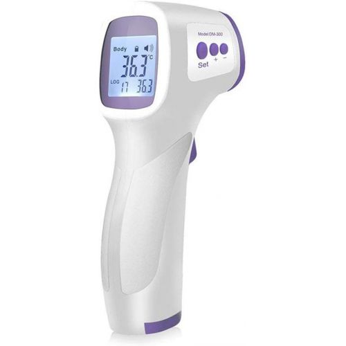  Manalada Stirnthermometer Ohrthermometer Digitales Infrarot Thermometer fuer Babys, Erwachsene und Objekte,Speicherfunktion, 1 Sekunde Messung