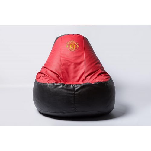  Manchester United Football Club Comfort Chair Manchester United Football Beanbag Comfortable Kids Adult Game Lounge Chair Cover (Without Beans)