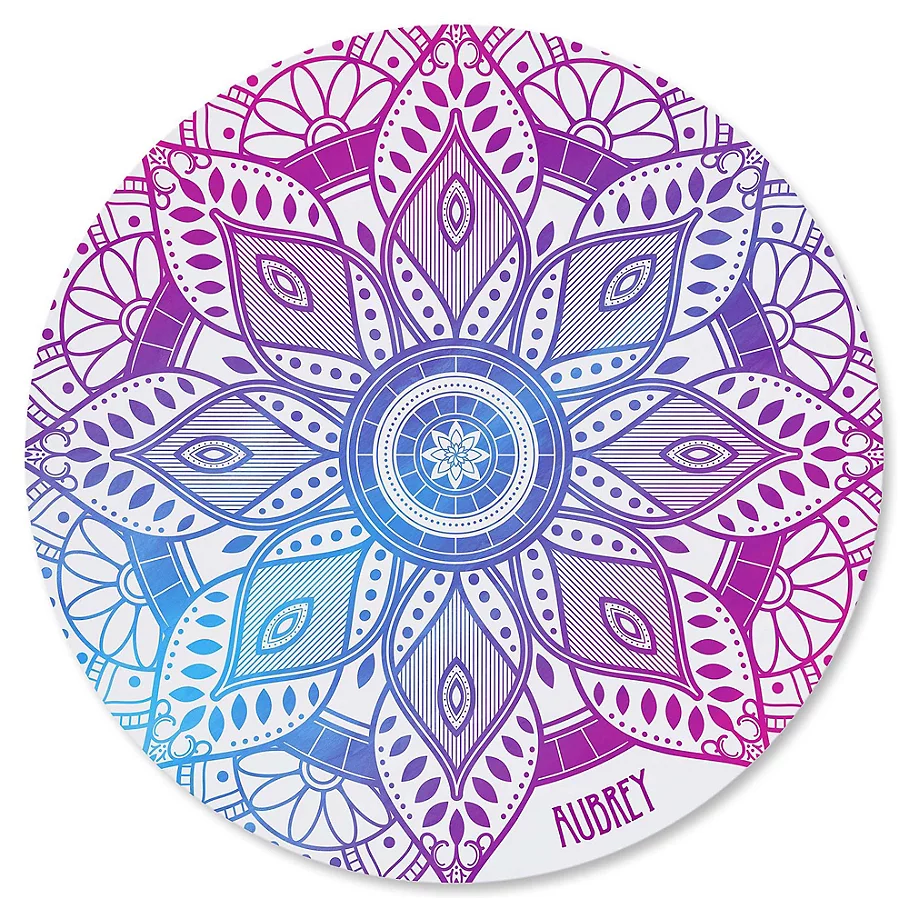  Mandala 60-Inch Round Beach Towel