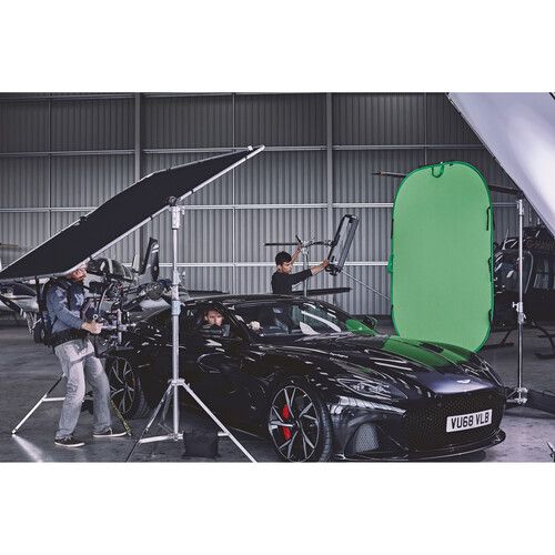  Manfrotto Chromakey Collapsible Background - 6x7' - Blue/Green