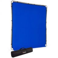 Manfrotto EzyFrame Background Set (Chroma Blue, 6.5 x 7.5')