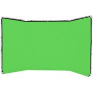 Manfrotto Panoramic Background Kit (Chromakey Green, 13 x 7.5')