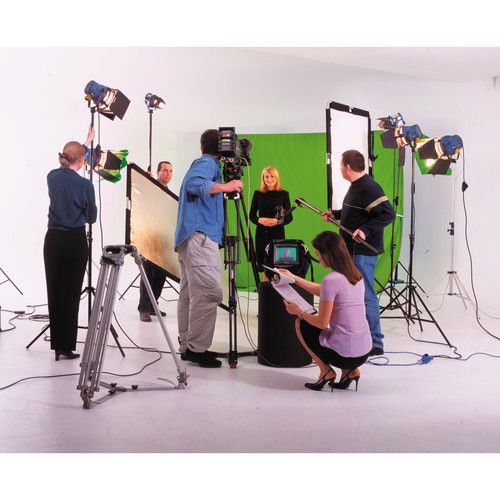  Manfrotto Chromakey Background - 10x12' - Blue/Green