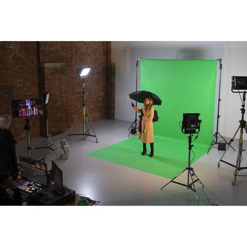  Manfrotto Chroma-Key Vinyl Background (Green, 9 x 19.7')