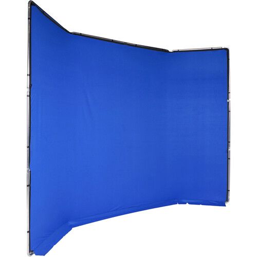  Manfrotto FX Portable Background Kit (Chroma-Key Blue, 13.1 x 9.5')