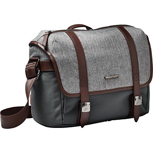  Manfrotto MB LF-WN-MS Camera Messenger Bag for CSC Lifestyle Windsor S, Grey