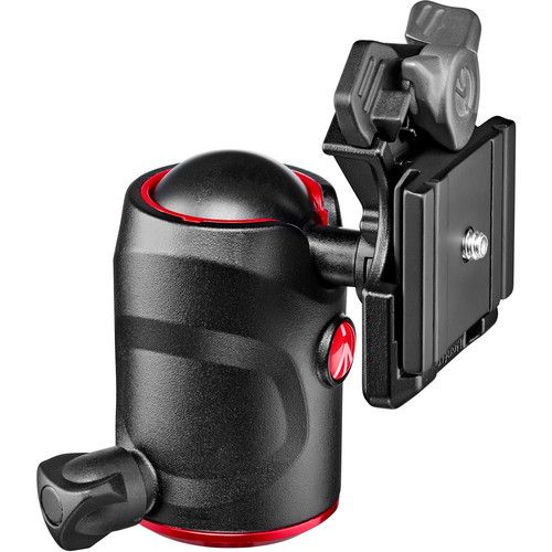  Manfrotto 496 Center Ball Head with 200PL-PRO Quick Release Plate