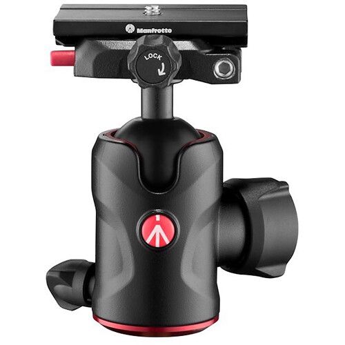  Manfrotto 496 Center Ball Head with Q6 Arca-Type Quick Release Plate