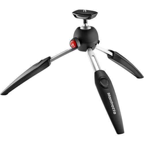  Manfrotto PIXI EVO Mini Tripod (Black)