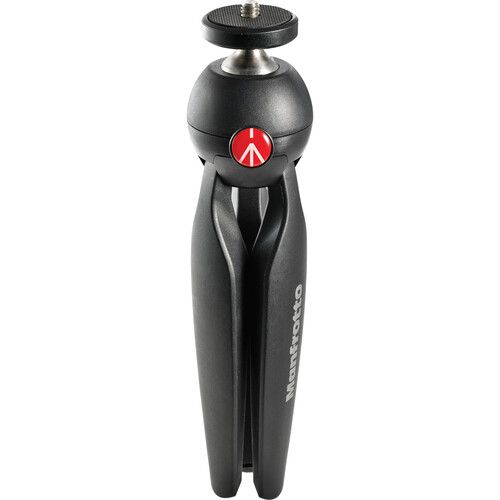  Manfrotto PIXI Mini Table Top Tripod (Black)