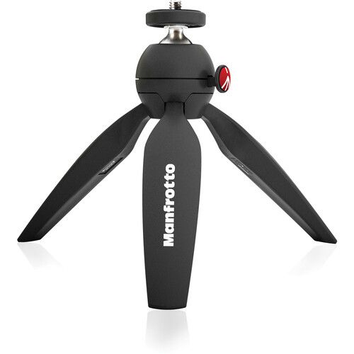  Manfrotto PIXI Mini Table Top Tripod (Black)