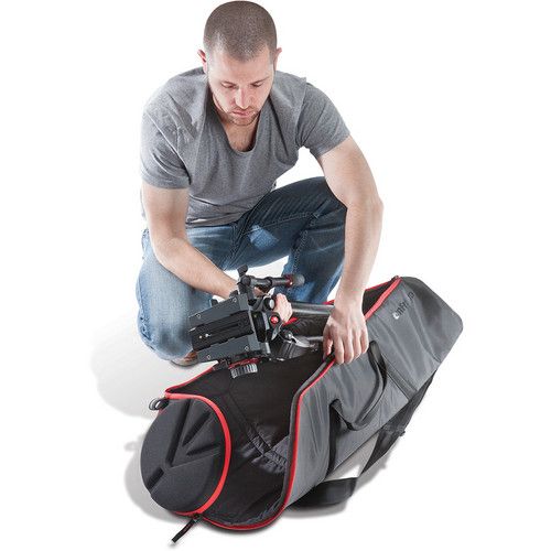  Manfrotto MBAG100PNHD Tripod Bag Padded 100CM (Black/Red Trim)