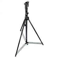 Manfrotto 111BSU Tall Steel Cine Stand with Leveling Leg, Black - 12' (3.6m)