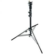 Manfrotto Aluminum Senior Stand with Leveling Leg (Black, 10.3')