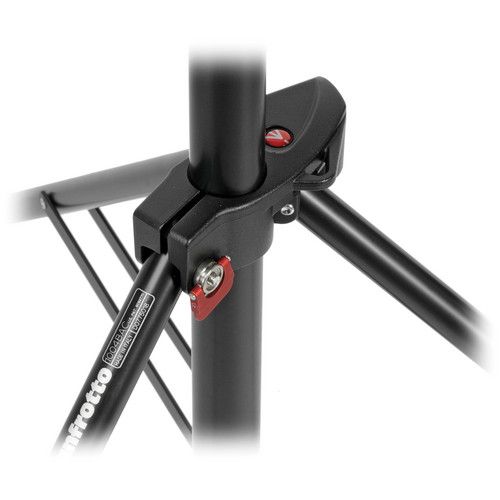  Manfrotto Alu Master Air-Cushioned Stand (Black, 12')