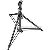 Manfrotto Follow Spot Stand with Leveling Leg (Black, 4.8')