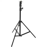 Manfrotto Alu Cine Air-Cushioned Stand with Leveling Leg (Black, 7')