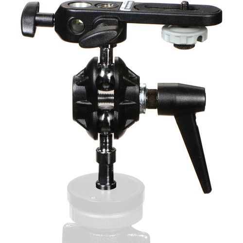  Manfrotto 155 Double Ball Joint Head with Camera Platform and 035 Super Clamp