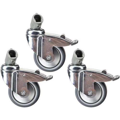  Manfrotto 110G Locking Caster Set