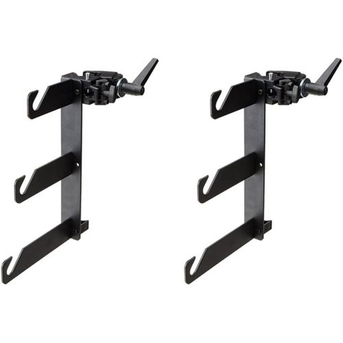  Manfrotto 044 B/P Clamps-2 Holder Hooks 045 Mounted on 2 Superclamps 035