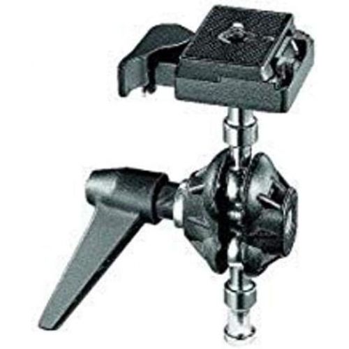  Manfrotto 155RC Tilt-Top Head With Quick Plate (Black)