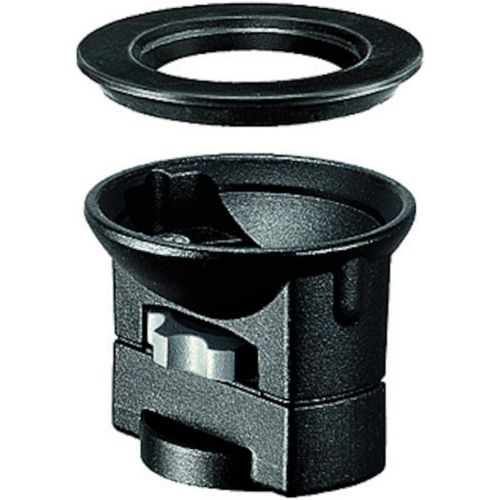  Manfrotto 325N 325N Video Head Adapter Bowl Interface (Black)