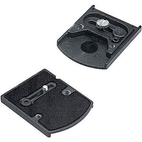  Manfrotto 410PL Low Profile Quick Release Adapter Plate RC4 - Replaces 3271,Black