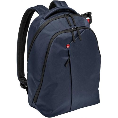  Manfrotto MB NX-BP-VBU Backpack for DSLR Camera, Laptop & Personal Gear (Blue)