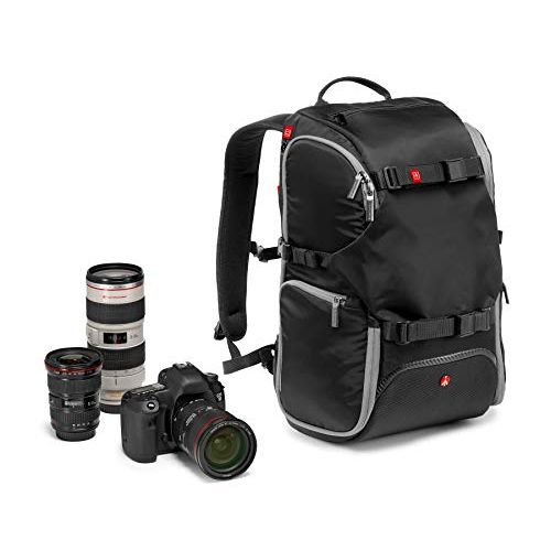  Manfrotto MB MA-BP-TRV Advanced Travel Backpack (Black),11.8 x 9.1 x 18.9 inches