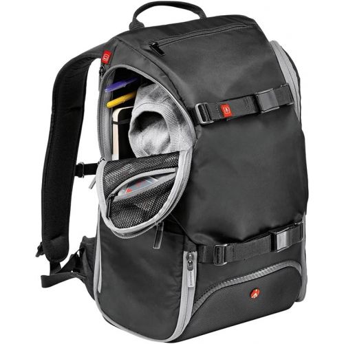  Manfrotto MB MA-BP-TRV Advanced Travel Backpack (Black),11.8 x 9.1 x 18.9 inches