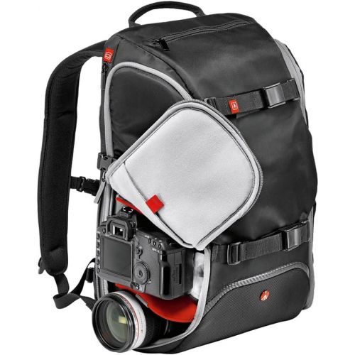  Manfrotto MB MA-BP-TRV Advanced Travel Backpack (Black),11.8 x 9.1 x 18.9 inches