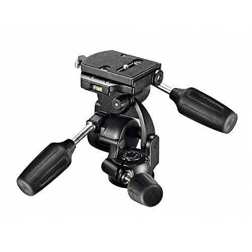  Manfrotto 3-Way Pan/Tilt Head with RC4 Quick Release Plate (808RC4)