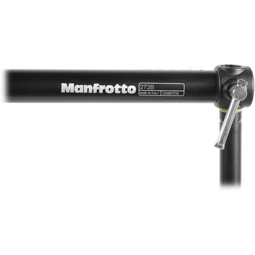  Manfrotto 1314B Background Support Set with Bag and Spring,Black