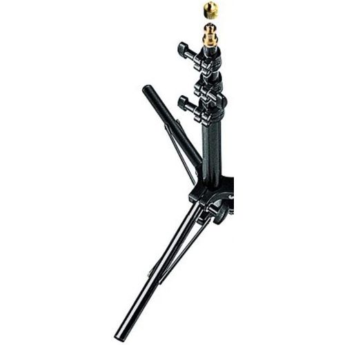  Manfrotto 156BLB 4-Feet Aluminum Mini Kit Stand with 015 Top (Black)