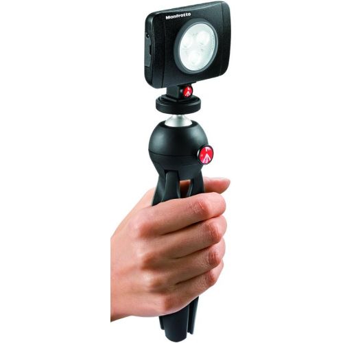  Manfrotto LUMIMUSE 3 LED Light and Accessories - Black