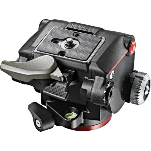  Manfrotto MHXPRO-2W XPRO Fluid Head with Fluidity Selector and Two Replacement ZAYKIR Quick Release Plates