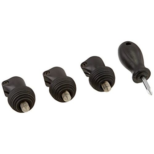  Manfrotto Reversible Rubber/Metal Spiked Feet for Select Tripods, Set of 3 (116SPK3)