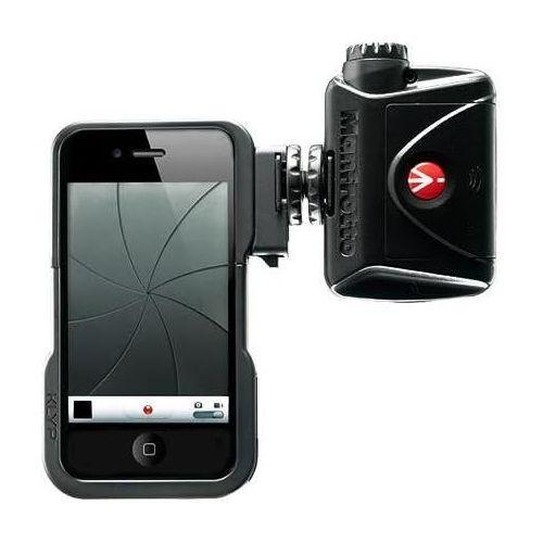  Manfrotto MKLKLYP5 KLYP Case for iPhone 5 with ML240 LED, Tripod and Light Connectors (Black)