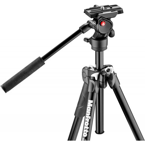  Manfrotto MK290LTA3-VUS BeFree Live Fluid Video Head with 290 Light Aluminum Tripod Kit