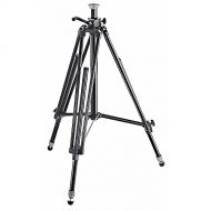 Manfrotto 028B Black Aluminum Studio Pro Triman Tripod with Geared Column