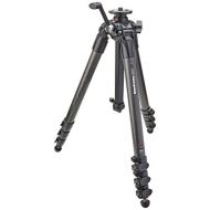 Manfrotto 057 Carbon Fiber 4-Section Geared Tripod (MT057C4-G),Black